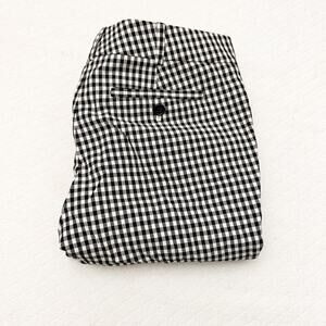 Club Monaco Plaid Slacks Straight Leg Pants Size 2